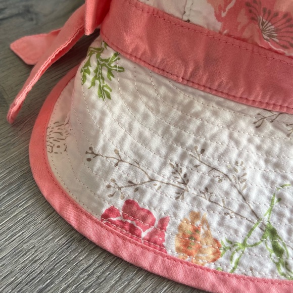 Janie and Jack Floral Sun Hat - Picture 2 of 4